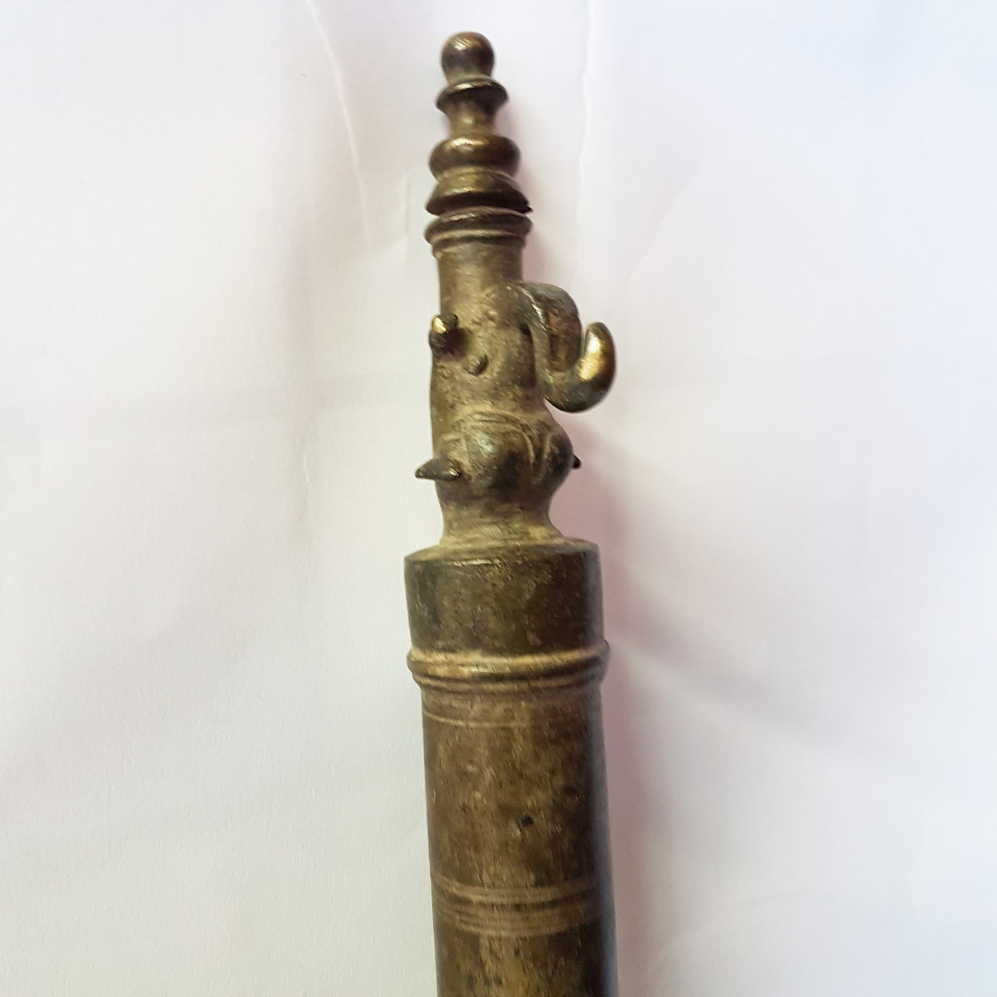 Vintage Bronze Holi Water Pump 23 inches. Rare Collectible.