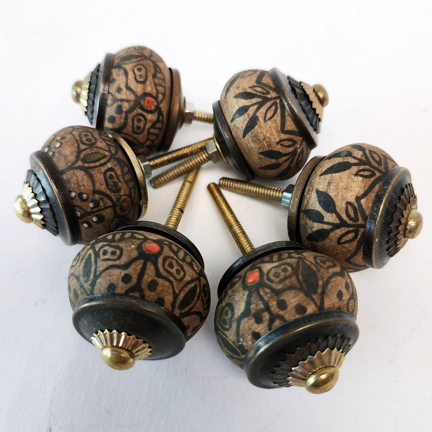 8 Knob Pulls Medieval Armor Aesthetic.