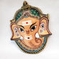 Vintage Ganesha mask. Artisan created and hand painted.