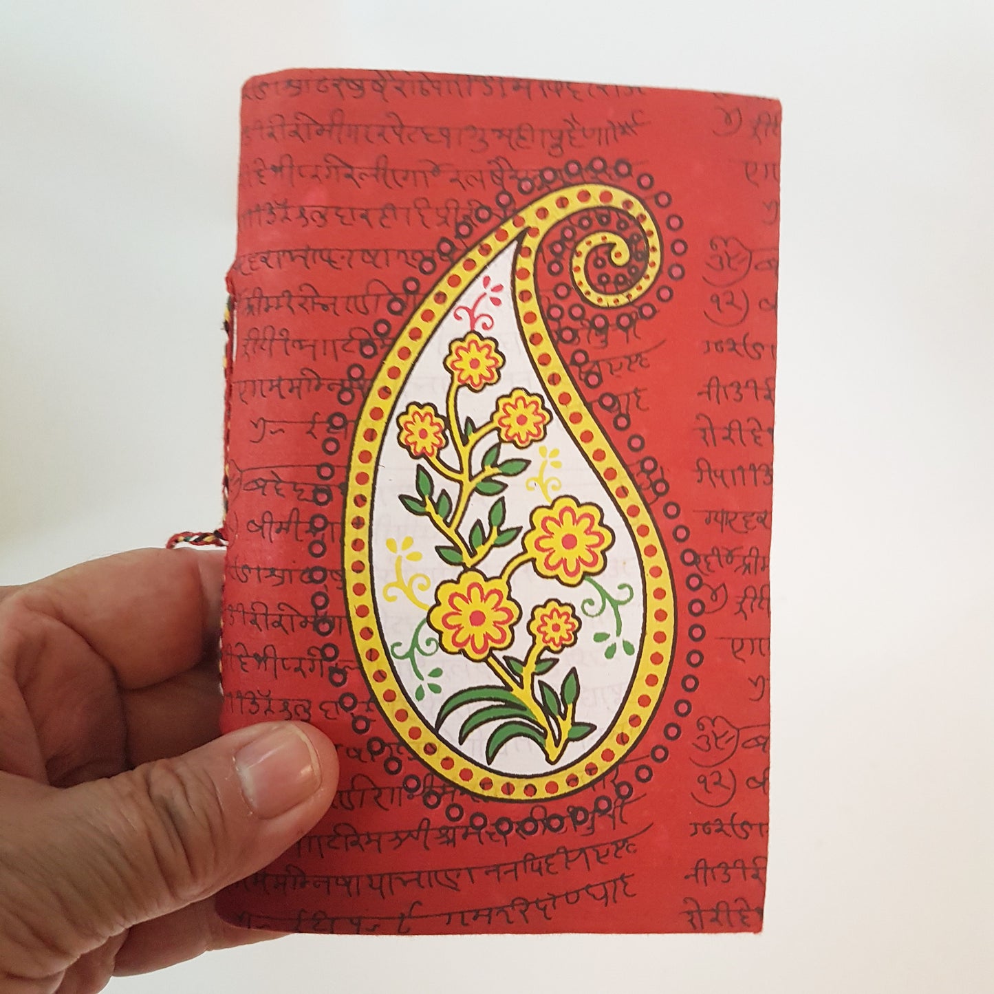 Paisley aesthetic journal for creative writing, drawing & art. 4x6 inch.
