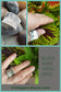 Adjustable Metallic Silver Wire Mesh Ring.