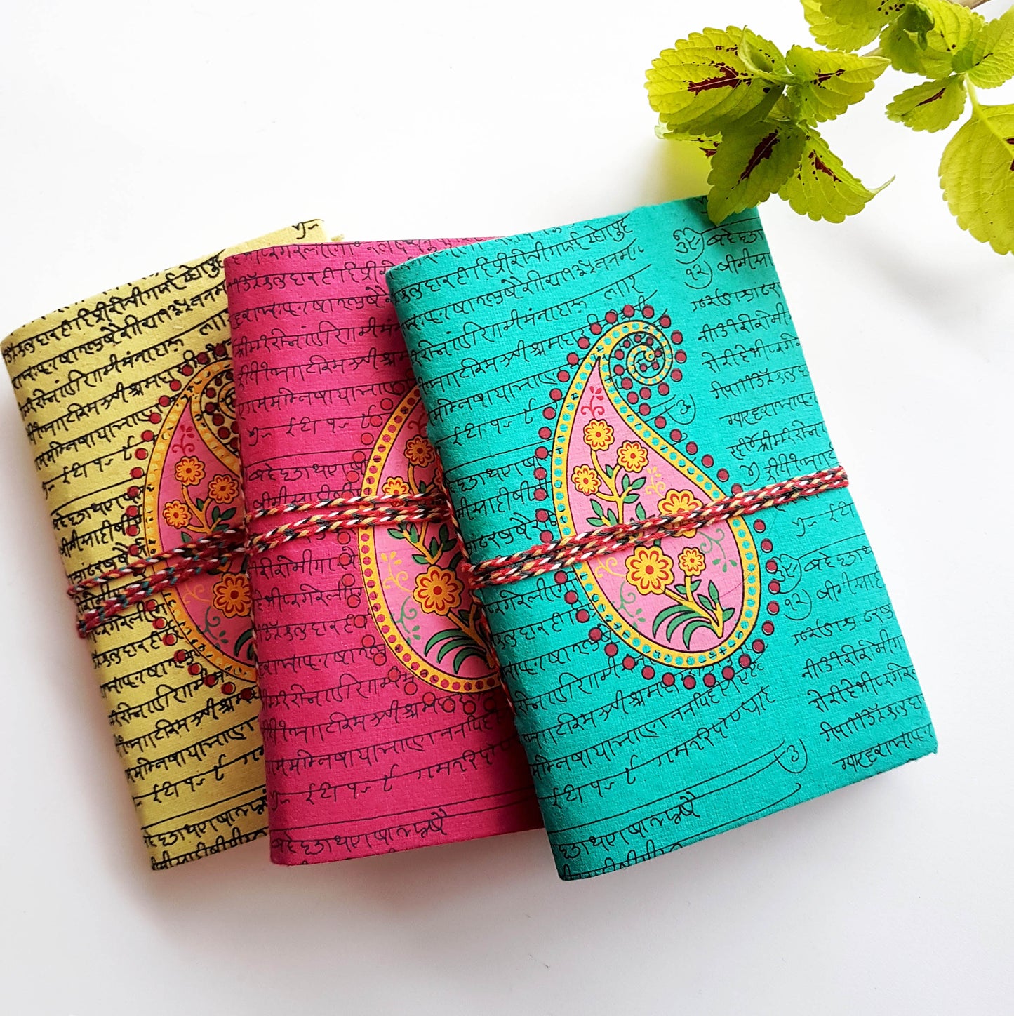 Paisley aesthetic journal for creative writing, drawing & art. 4x6 inch.