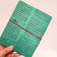 Turquoise & Pink Paisley Journal 8 by 6 inches.