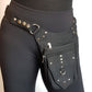 Utility Pocket Hip Belt Adjustable to 48 inches. Removeable Leg Strap.