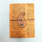 Orange & Pink Paisley Journal 8 by 6 inches.